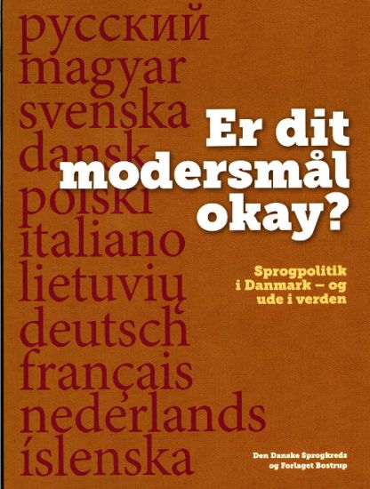 Er dit modersmål okay ? – Lise Bostrup, kirjan kansikuva