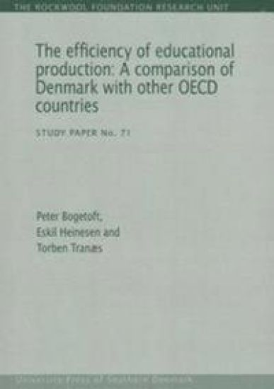 Efficiency of Educational Production – Peter Bogetoft, kirjan kansikuva