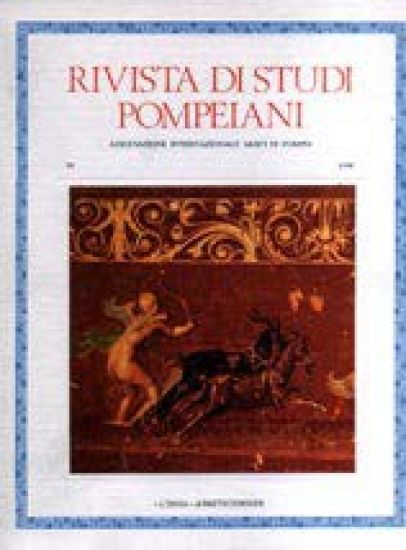 Rivista Di Studi Pompeiani: Associazione Internazionale Amici Di Pompei