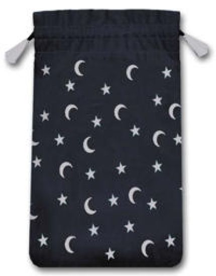 Moon & Stars - mini tarot bag