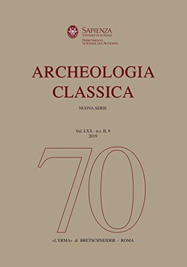 Archeologia Classica Vol. LXX, N.S. II, 9. 2019