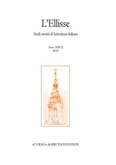 L'Ellisse, 13/2 - 2018: Studi Storici Di Letteratura Italiana
