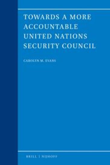 Towards a more accountable United Nations Security Council