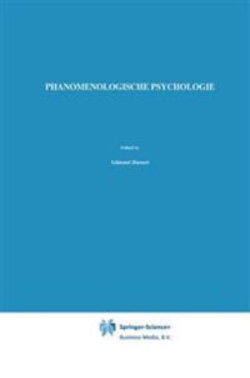 Phänomenologische Psychologie