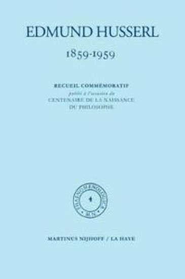 1859-1959. Recueil commémoratif publié á l'occasion du centenaire de la naissance du philosophe