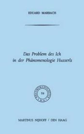 Das Problem des Ich in der Phänomenologie Husserls