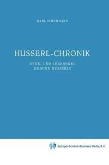Husserl-Chronik