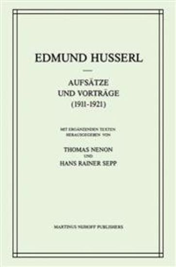 Aufsätze und Vorträge (1911–1921)