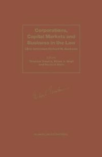 Corporations, Capital Markets ad Business in the Law
