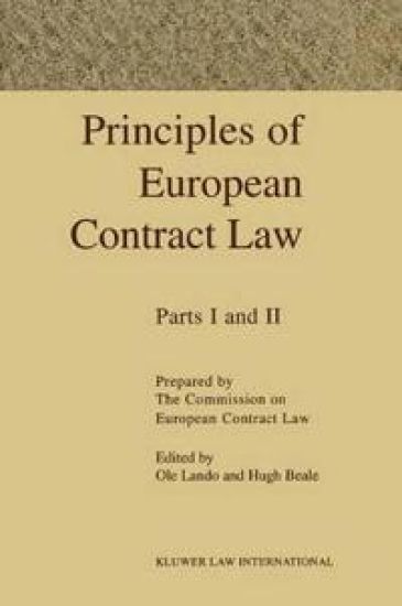 Principles Of European Contract