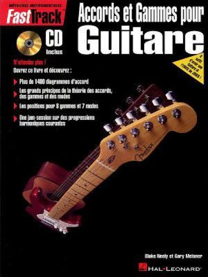 Fasttrack Guitar Chords & Scales - French Edition Book/Online Audio
