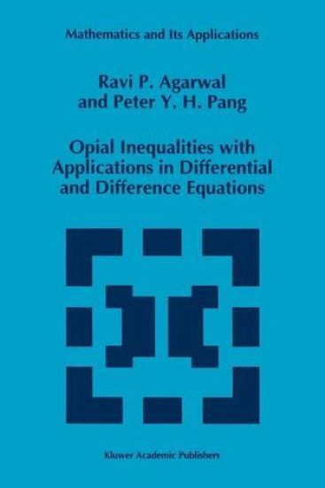 Opial Inequalities with Applications in Differential and Difference Equations