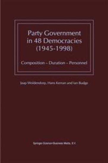 Party Government in 48 Democracies (1945–1998)