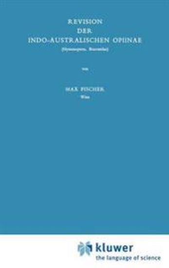 Revision der Indo-Australischen Opiinae