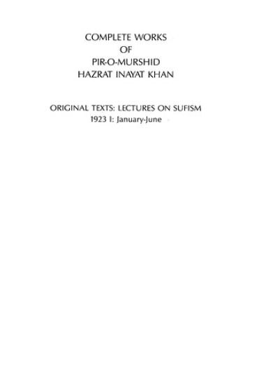 Complete Works of Pir-O-Murshid Hazrat Inayat Khan