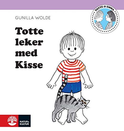 Totte leker med kisse