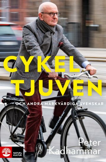 Cykeltjuven – Peter Kadhammar, kirjan kansikuva