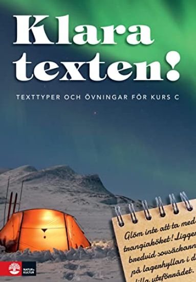 Klara texten! C – Ann-Sofie Lindholm, kirjan kansikuva