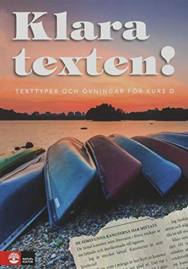 Klara texten! D – Ann-Sofie Lindholm, kirjan kansikuva