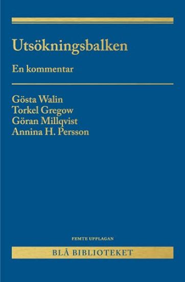 Utsökningsbalken : en kommentar