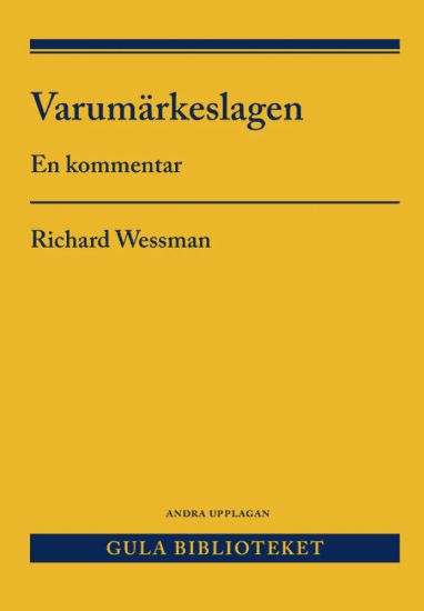 Varumärkeslagen : en kommentar