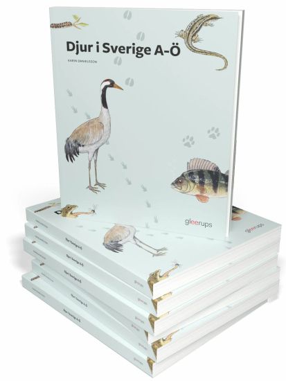Djur i Sverige A-Ö Paket 10 ex
