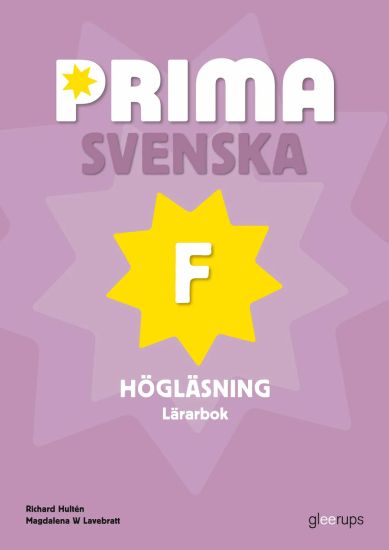 Prima Svenska F Högläsning Lärarbok