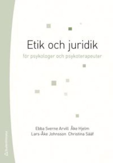 Etik och juridik för psykologer och psykoterapeuter