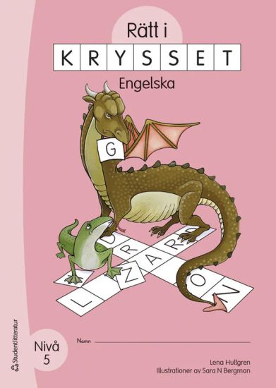 Rätt i krysset Engelska Nivå 5 (5-pack) - Nivå 5