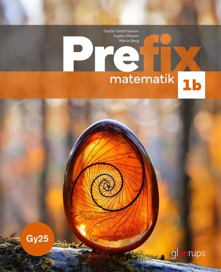 Prefix matematik 1b, bok, Gy25