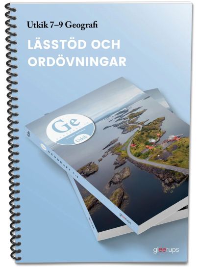 Utkik 7-9 Geografi - lässtöd och ordövningar – Bo Andersson, kirjan kansikuva