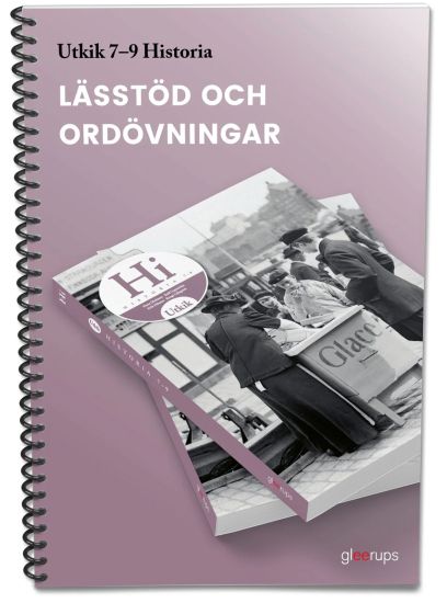 Utkik 7-9 Historia - lässtöd och ordövningar – Hans Olofsson, kirjan kansikuva
