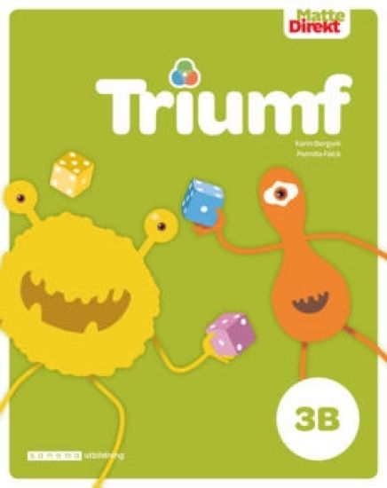 Matte Direkt Triumf 3B Elevbok blå