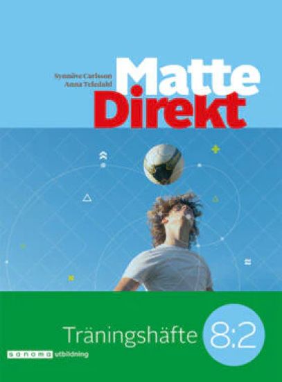 Matte Direkt Träningshäfte 8:2 (5-pack)