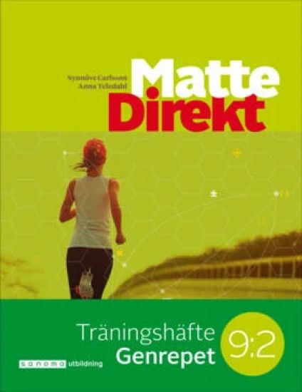 Matte Direkt Träningshäfte 9:2 (5-pack)