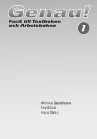 Genau! 1 Elevfacit (5-pack)