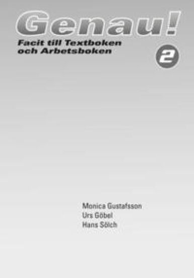 Genau! 2 Elevfacit (5-pack)