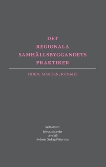 Det regionala samhällsbyggandets praktiker : tiden, makten, rummet