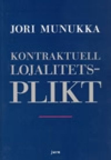 Kontraktuell lojalitetsplikt