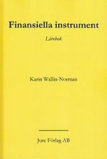Finansiella instrument : lärobok