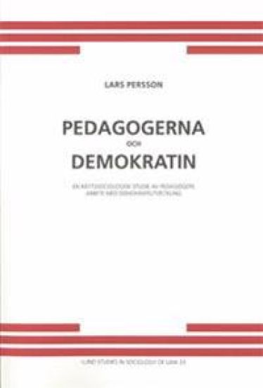 Pedagogerna och demokratin