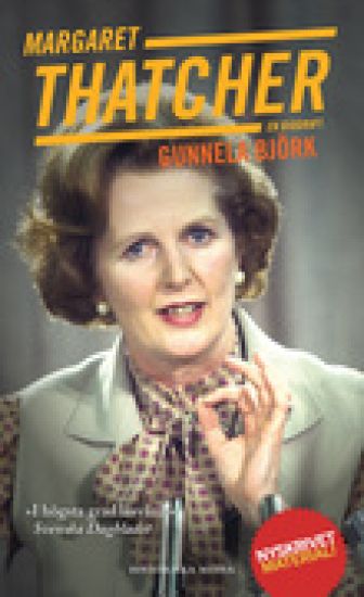 Margaret Thatcher – Gunnela Björk, kirjan kansikuva