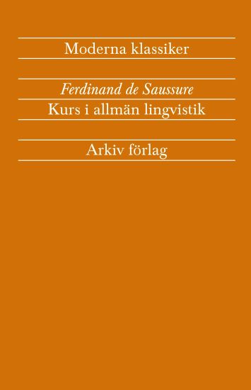 Kurs i allmän lingvistik