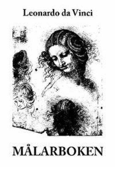 Målarboken – Leonardo da Vinci, kirjan kansikuva