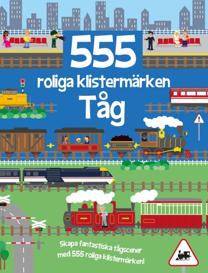 555 roliga klistermärken. Tåg