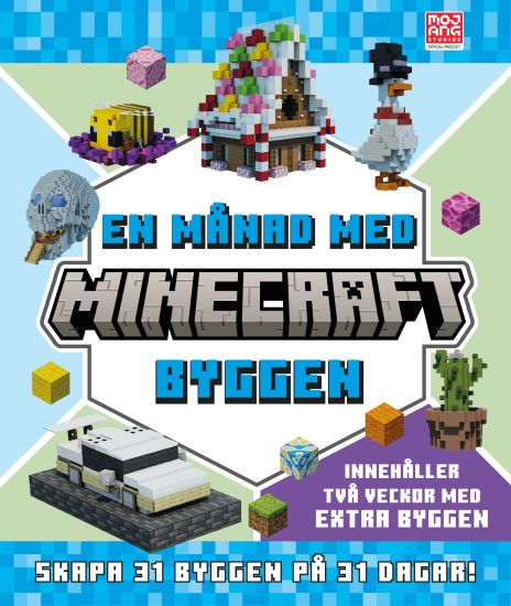 En månad med Minecraftbyggen : Skapa 31 byggen på 31 dagar