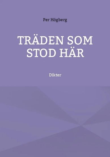 Träden som stod här : dikter