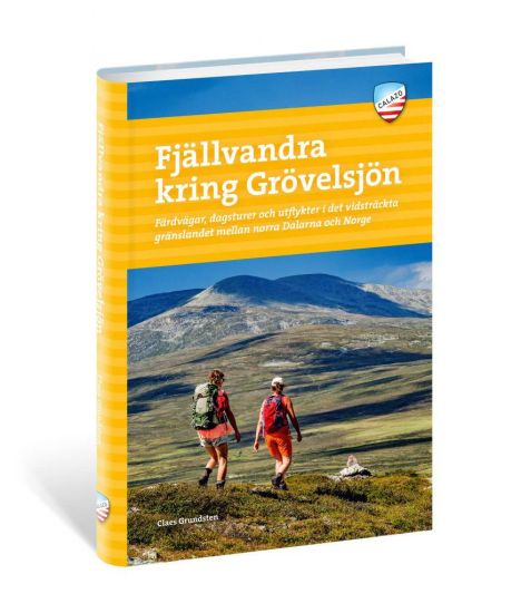 Fjällvandra kring Grövelsjön – Claes Grundsten, kirjan kansikuva