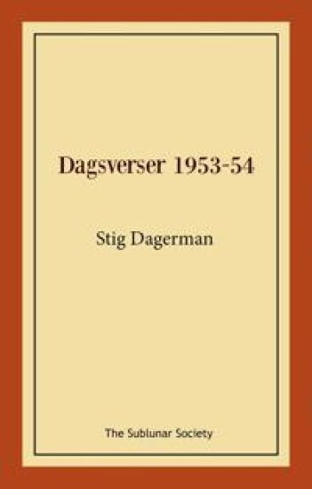 Dagsverser 1953-54