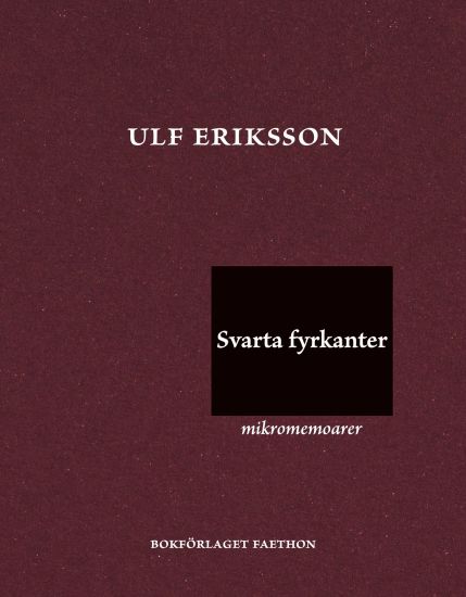 Svarta fyrkanter : mikromemoarer